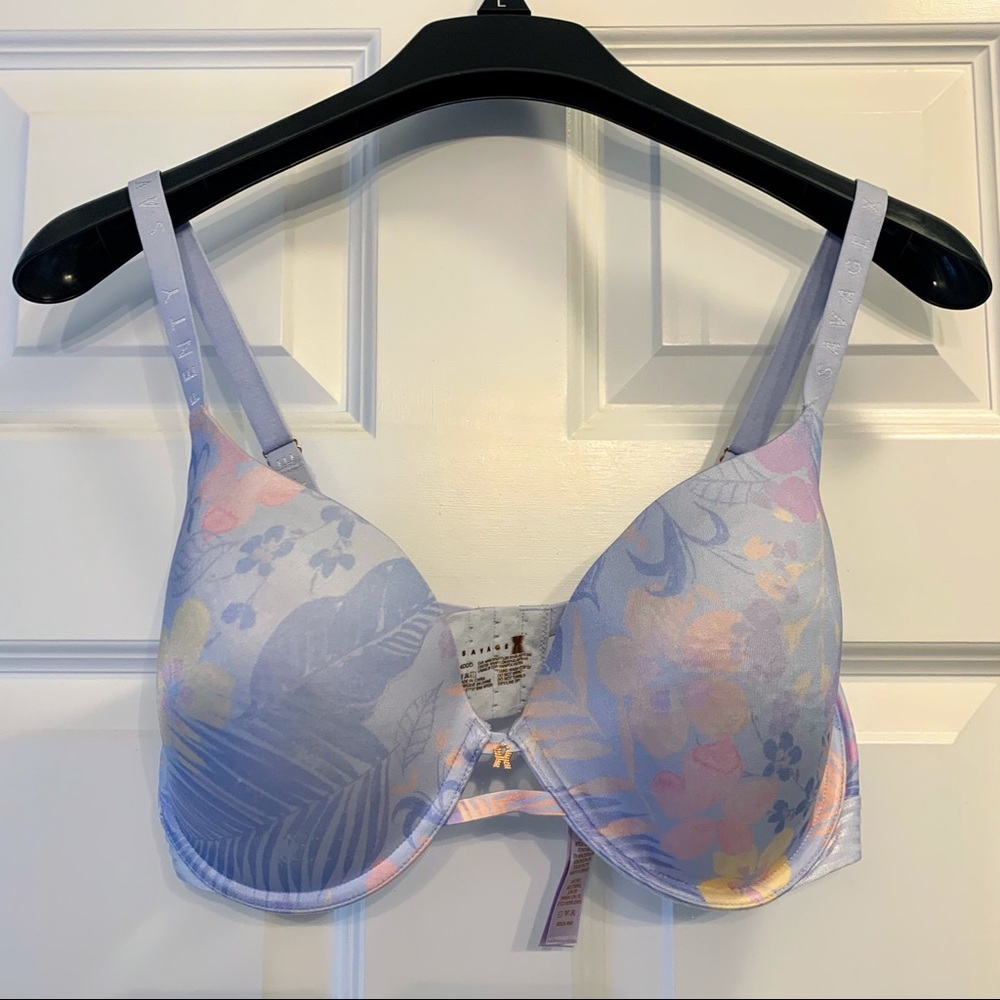 Savage X Fenty T-Shirt Bra watercolor floral